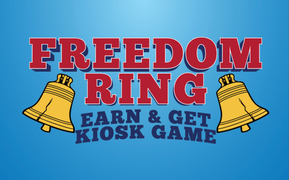 Freedom Ring Earn and Get Kiosk Game at Riverwalk Casino in Vicksburg, MS