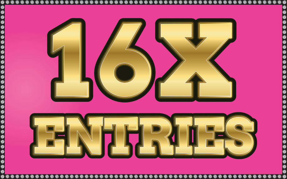 16X Entries at Riverwalk Casino in Vicksburg, MS