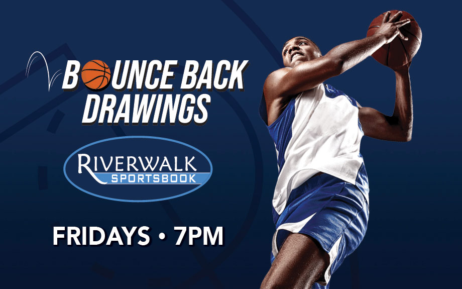 Bounce Back Drawings at Riverwalk Casino in Vicksburg, MS