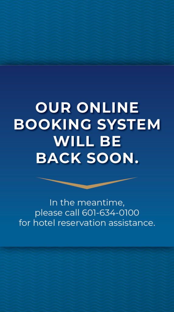 our online booking system will be back soon